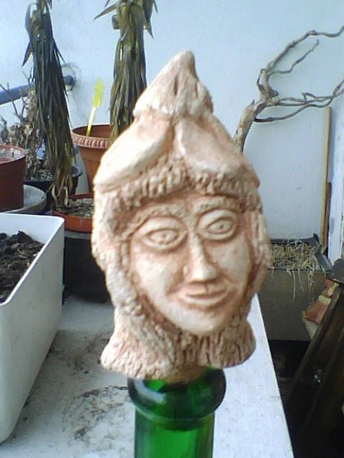 Korkový špunt s originální dekorací — foto 2