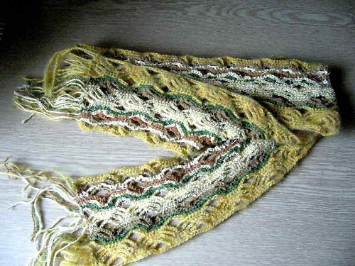 Háčkovaná šála — foto 2