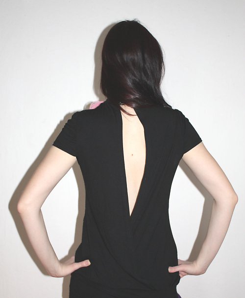 Černý top — foto 3