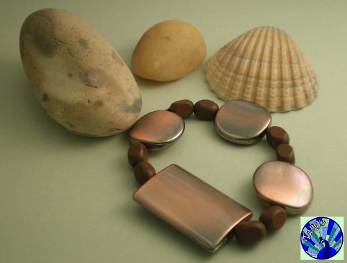 Náramek dřevo a měď — foto 2