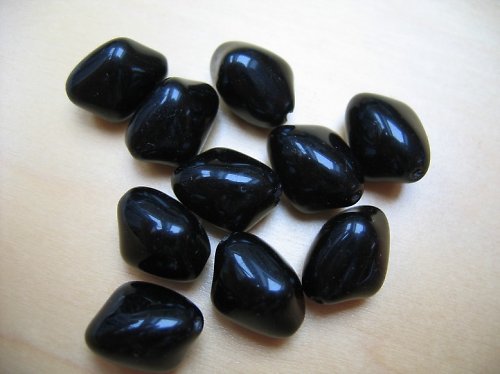 Černé velké korálky — foto 2
