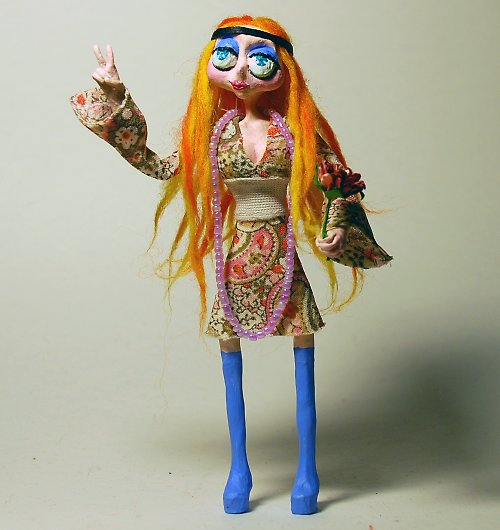 Čas cestovatel - hippie holka — foto 2