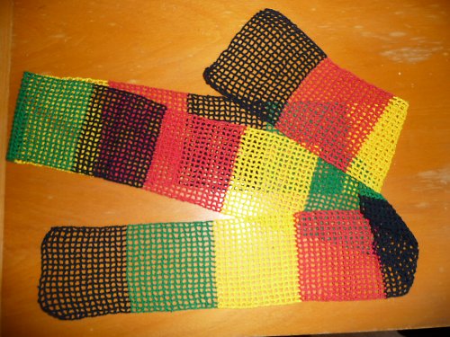 Rasta letní šála — foto 4