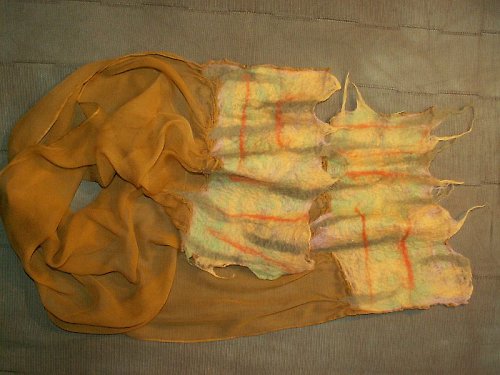 Šifónová šála — foto 3
