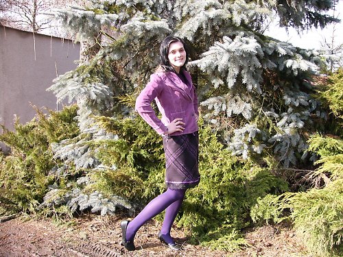 Černofialová elegance — foto 3