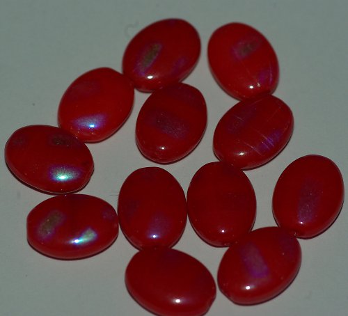 Skleněné korálky - 12 kusů — foto 2