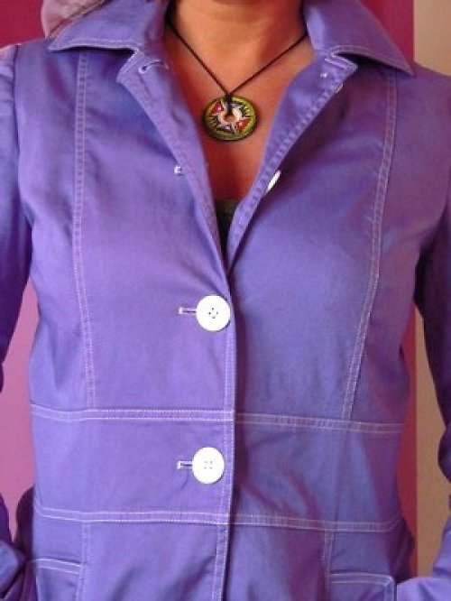 Retro kabát Ultra Violet — foto 3