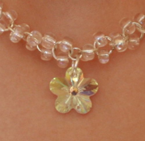Náhrdelník a náušnice se Swarovski komponenty — foto 2