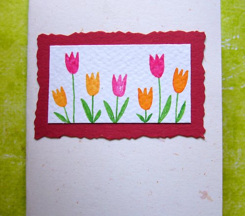 Přáníčko TULIPÁNY — foto 2