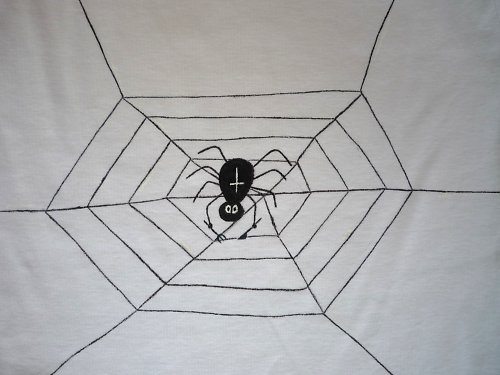 Dámské pyžamo pavouk a mouchy — foto 4