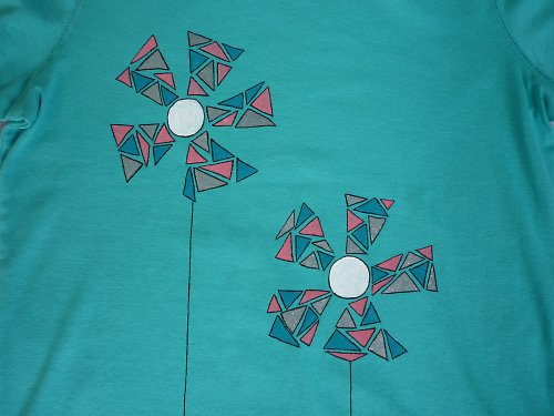 Geometrické kytičky (ze 199 na 122) — foto 2