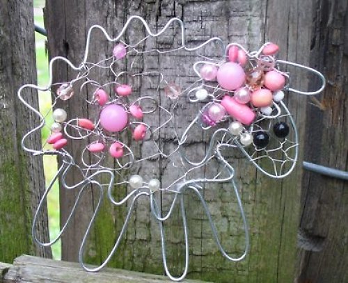 Jarní květinková ovečka — foto 4