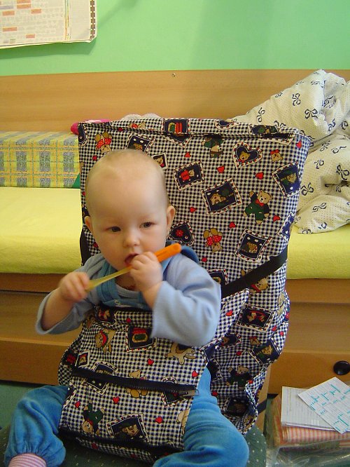 Cestovní látková židlička — foto 6