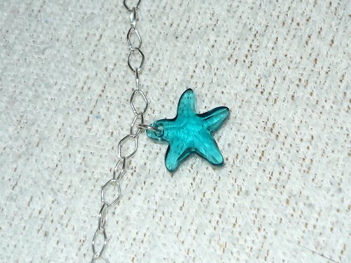 Moře náhrdelník, AG 925, swarovski — foto 2