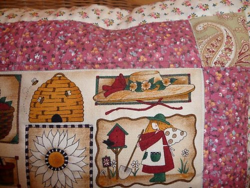 Patchwork polštář — foto 2