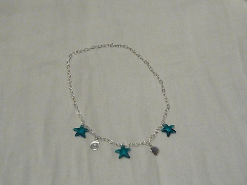 Moře náhrdelník, AG 925, swarovski — foto 3