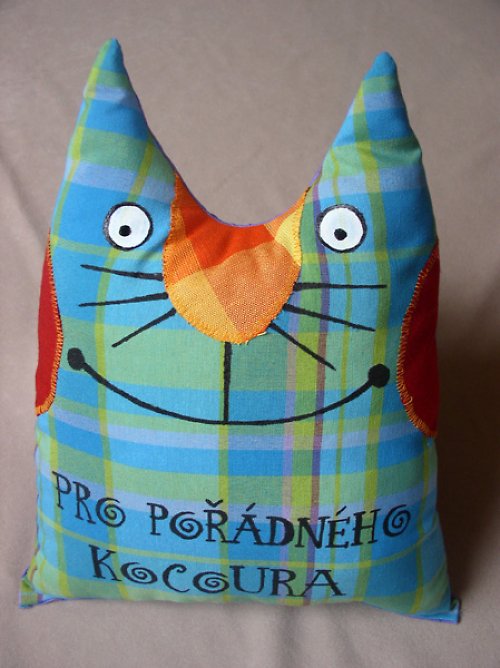 Polštářek kocour — foto 2
