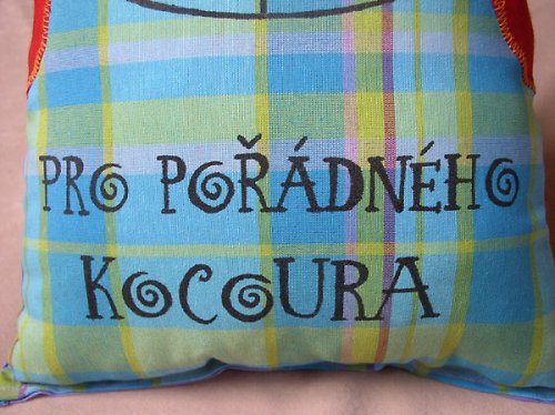 Polštářek kocour — foto 4