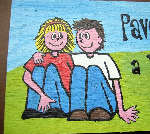 Cedulka na dveře NA PŘÁNÍ — foto 3