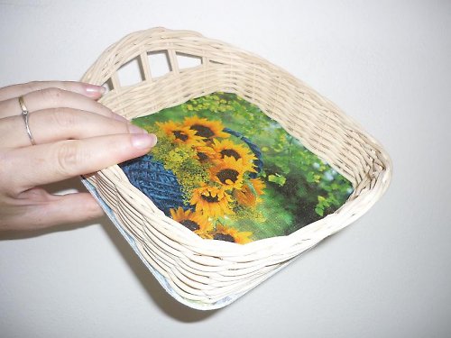 Košíček z pedigu s uchy — foto 3
