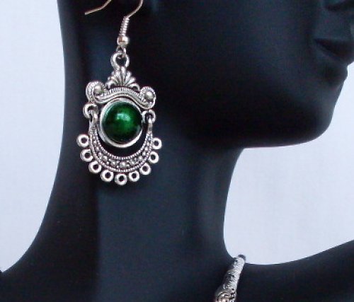 Naušnice "Emerald" — foto 2
