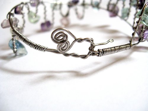 Fluoritový - Fluorite bracelet — foto 2