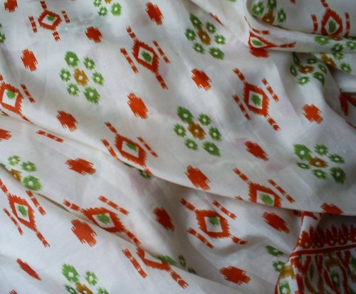 VÝPRODEJ hedvábí ORANGE — foto 3