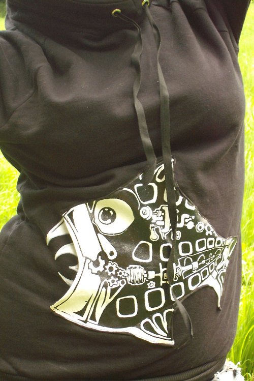 Mikina -Mechanix Pocket Fish — foto 5