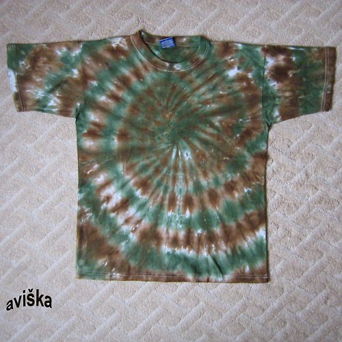 Hnědo-zelená spirála SLEVA!!! — foto 2
