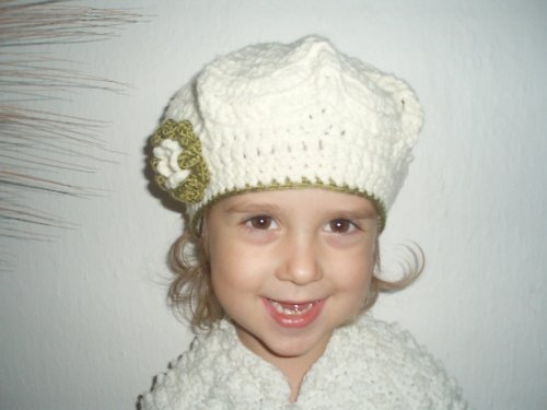 Háčkovaný baret — foto 3