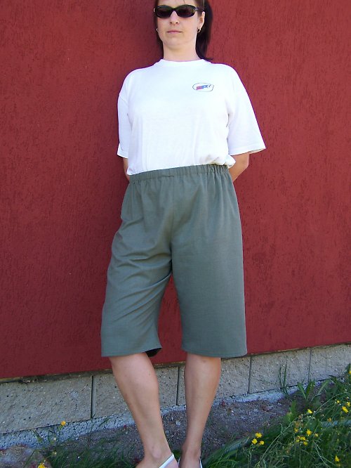 Zelené kalhoty — foto 3