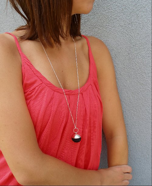 Black ball (big-80cm retiazka) — foto 3
