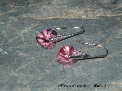 Swarovski - Srdíčka - Rose — foto 3