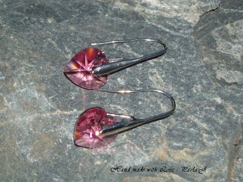 Swarovski - Srdíčka - Rose — foto 4