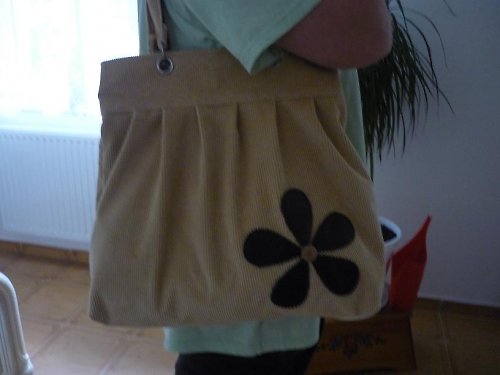 Béžová manšestrová... — foto 2