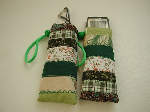 Obal na mobil - zelený. — foto 2