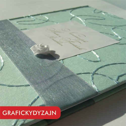 Svatební kniha - zelenkavá — foto 2