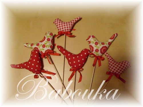 Dekorace,ptáčci,srdíčka — foto 4