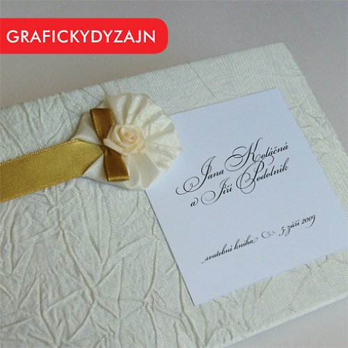 Svatební kniha muchlaná — foto 2