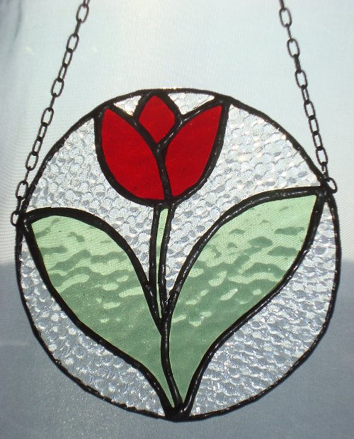 Červený tulipán — foto 3