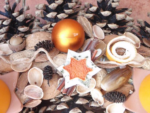 Adventní věnec v pomerančové - 9 — foto 2