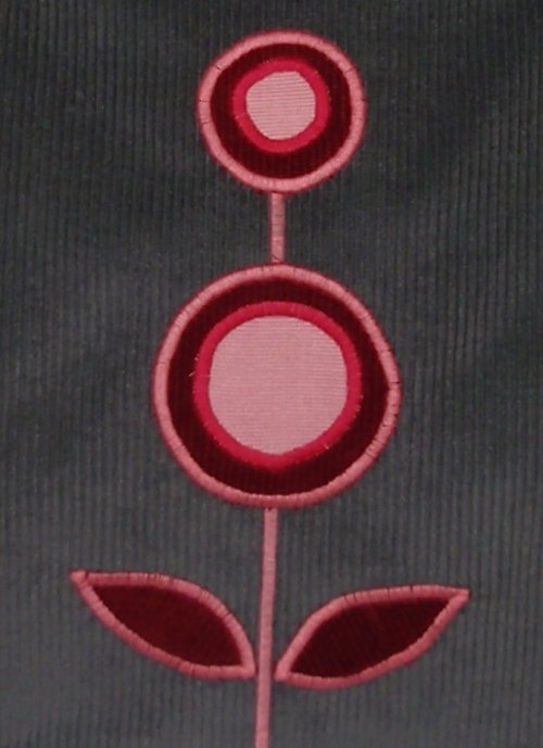 Kabelka s aplikací FOLKLOR FLOWER — foto 2