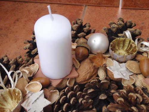 Adventní věnec v bílé - 11 — foto 5
