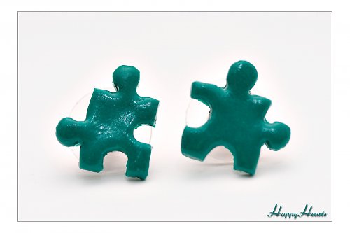 Puzzle náušnice — foto 2