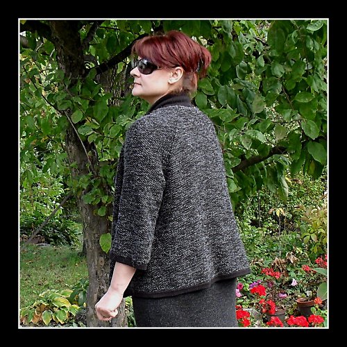 Kabátek antracitový — foto 3
