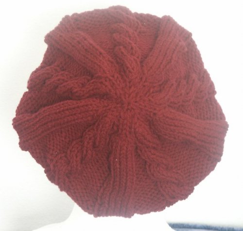 Dámský pletený baret — foto 2
