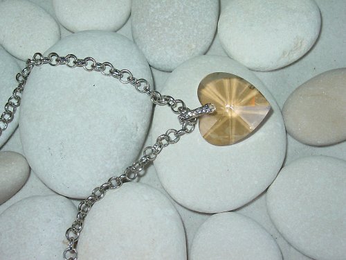VELKÉ SRDCE SWAROVSKI-náhrdelník — foto 2