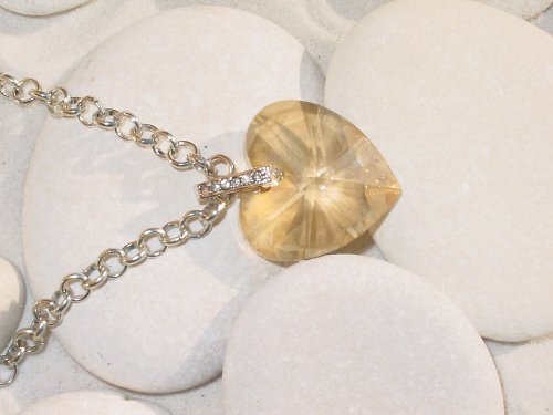 VELKÉ SRDCE SWAROVSKI-náhrdelník — foto 5