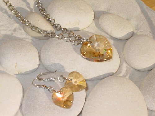 VELKÉ SRDCE SWAROVSKI-náhrdelník — foto 6