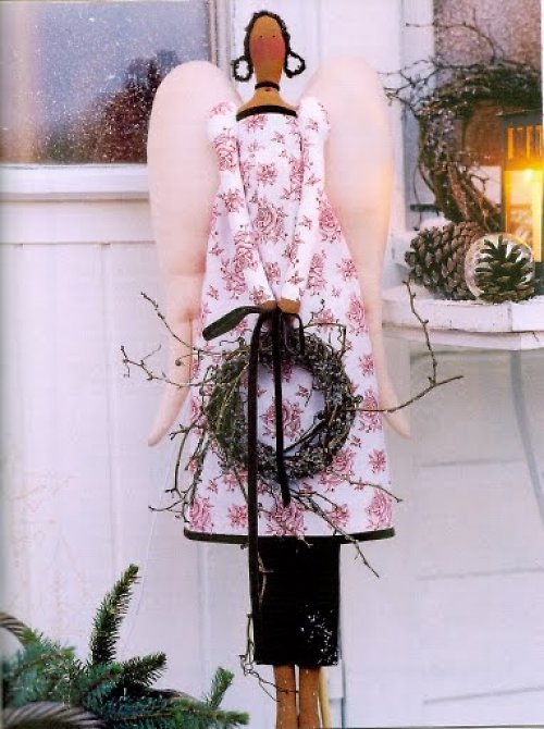 TILDA látka- bílá/ růže — foto 2